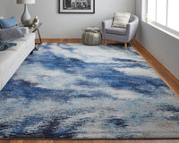 Feizy Edgemont Edg39Itf Blue/Ivory Area Rug