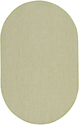 Nourison Courtyard Cou01 Ivory Green Rugs