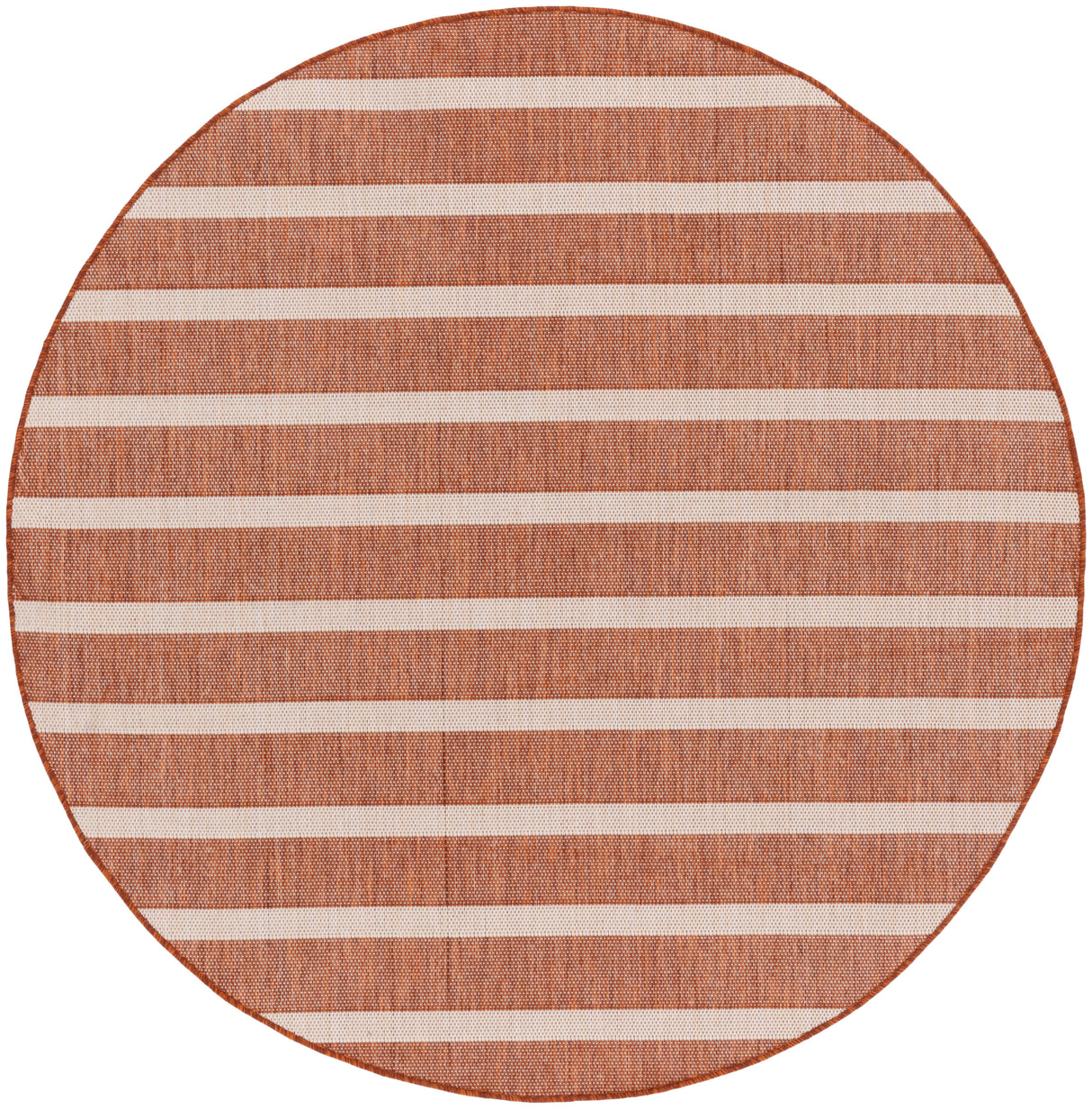 Nourison Positano Pos03 Terracotta Ivory Rug
