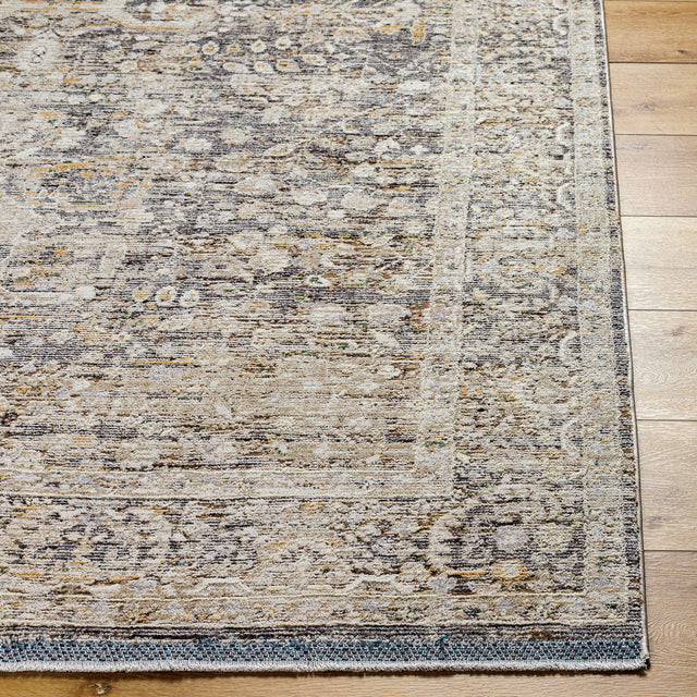 Surya Rivaldo Rvd-2302 Warm Grey, Sage, Grey, Nickel Rug.