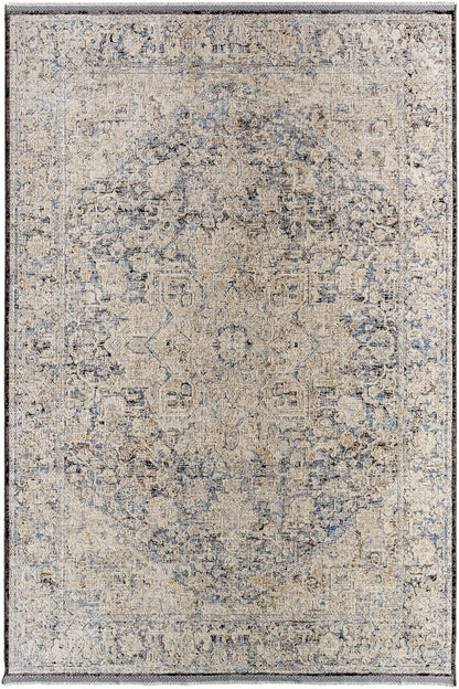 Surya Rivaldo Rvd-2304 Ash, Metallic - Silver, Pewter, Sage Area Rug