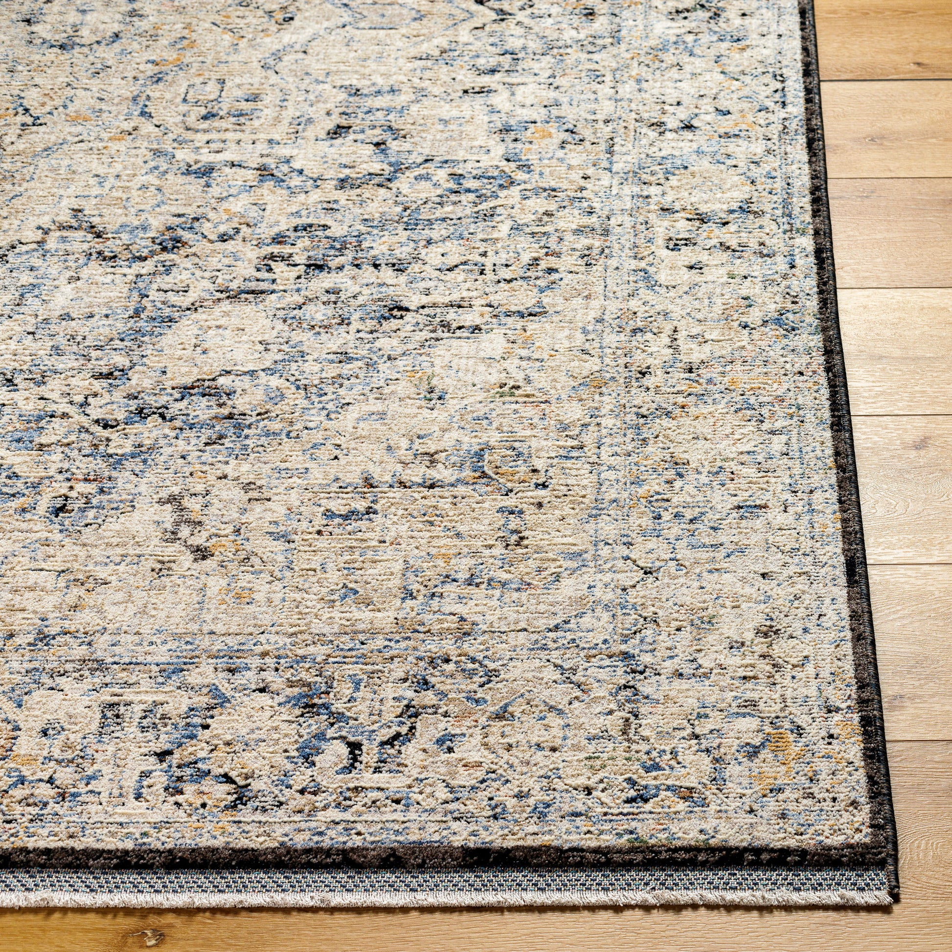 Surya Rivaldo Rvd-2304 Ash, Metallic - Silver, Pewter, Sage Area Rug