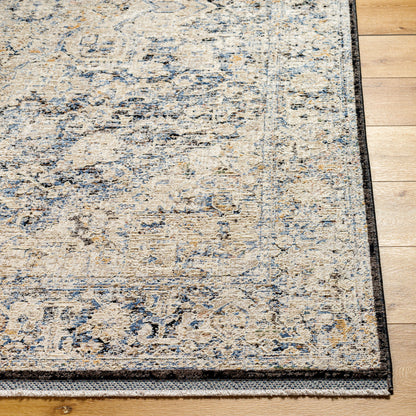 Surya Rivaldo Rvd-2304 Ash, Metallic - Silver, Pewter, Sage Area Rug