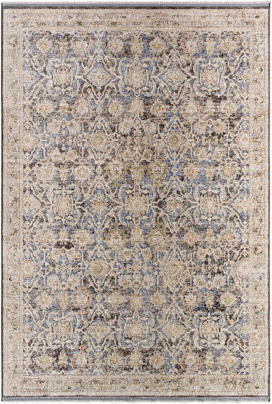 Surya Rivaldo Rvd-2306 Slate Grey Taupe, Grey, Ash Area Rug