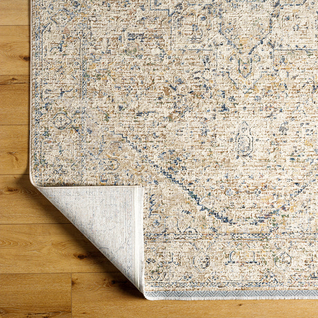 Surya Rivaldo Rvd-2307 Metallic - Silver, Ash, Sage, Pewter Rug.