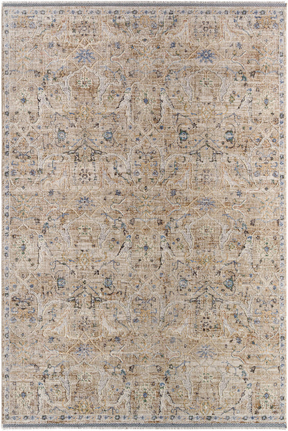 Surya Rivaldo Rvd-2309 Slate Grey Taupe, Warm Grey, Sage, Khaki Area Rug