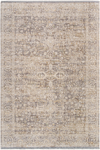 Surya Rivaldo Rvd-2312 Ash, Metallic - Silver, Khaki, Sage, Pewter Area Rug