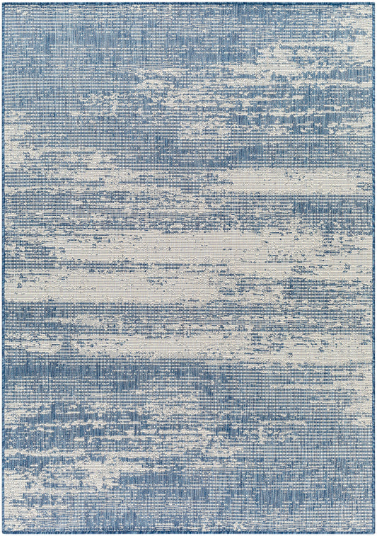 Surya Ravello Rvl-2303 Denim, Dark Blue, Ivory, Light Beige Area Rug