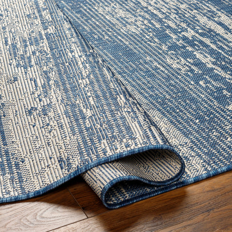 Surya Ravello Rvl-2303 Denim, Dark Blue, Ivory, Light Beige Rug.