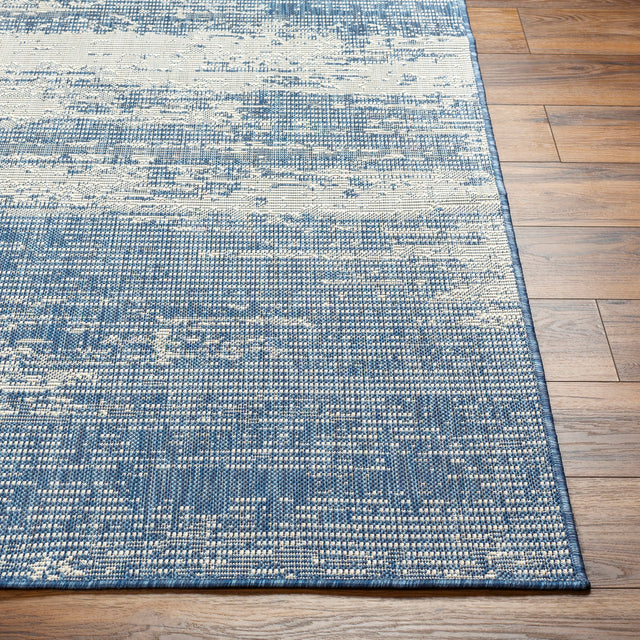 Surya Ravello Rvl-2303 Denim, Dark Blue, Ivory, Light Beige Rug.
