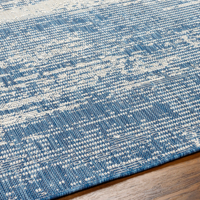 Surya Ravello Rvl-2303 Denim, Dark Blue, Ivory, Light Beige Rug.