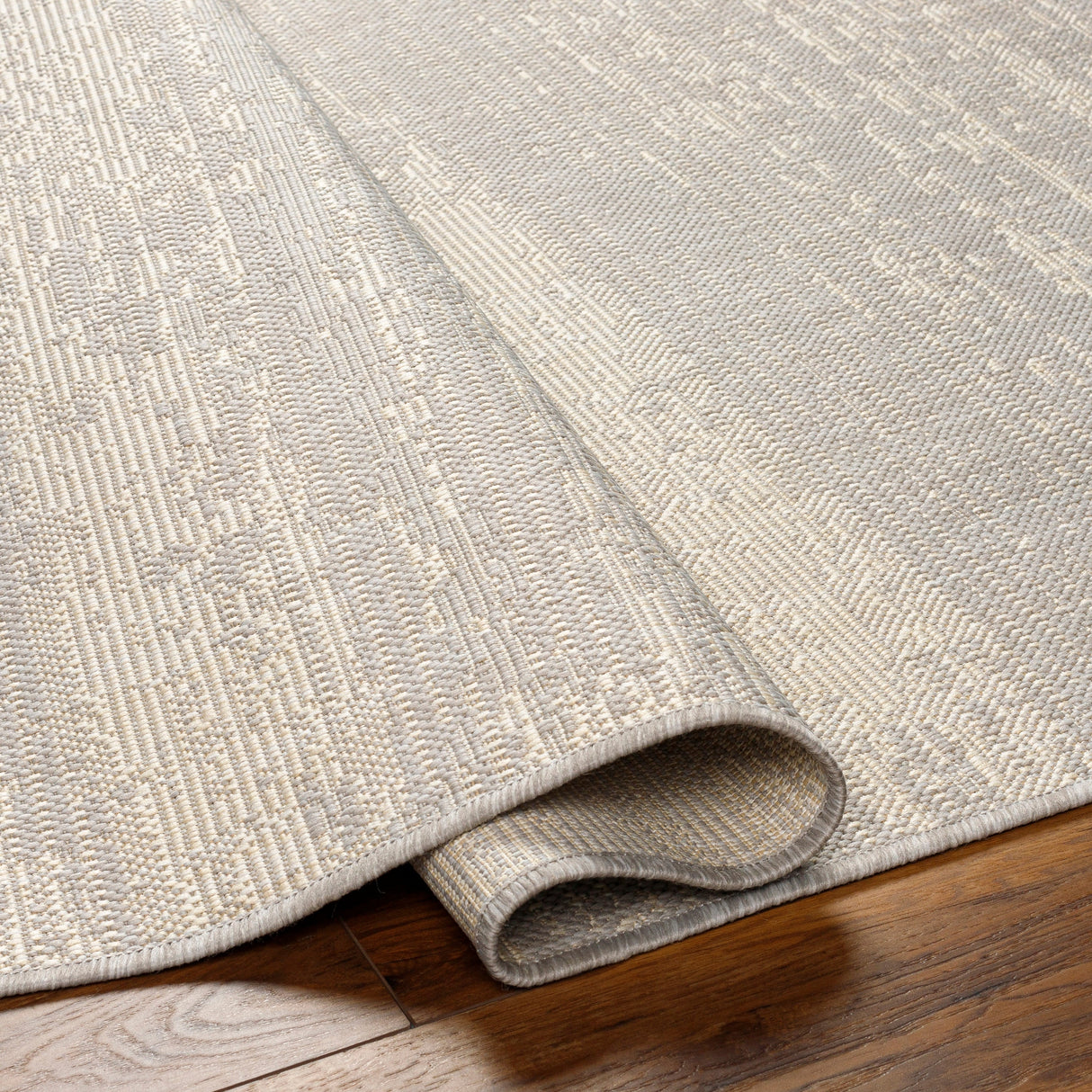 Surya Ravello Rvl-2304 Light Gray, Charcoal, Ivory, Light Beige Rug.