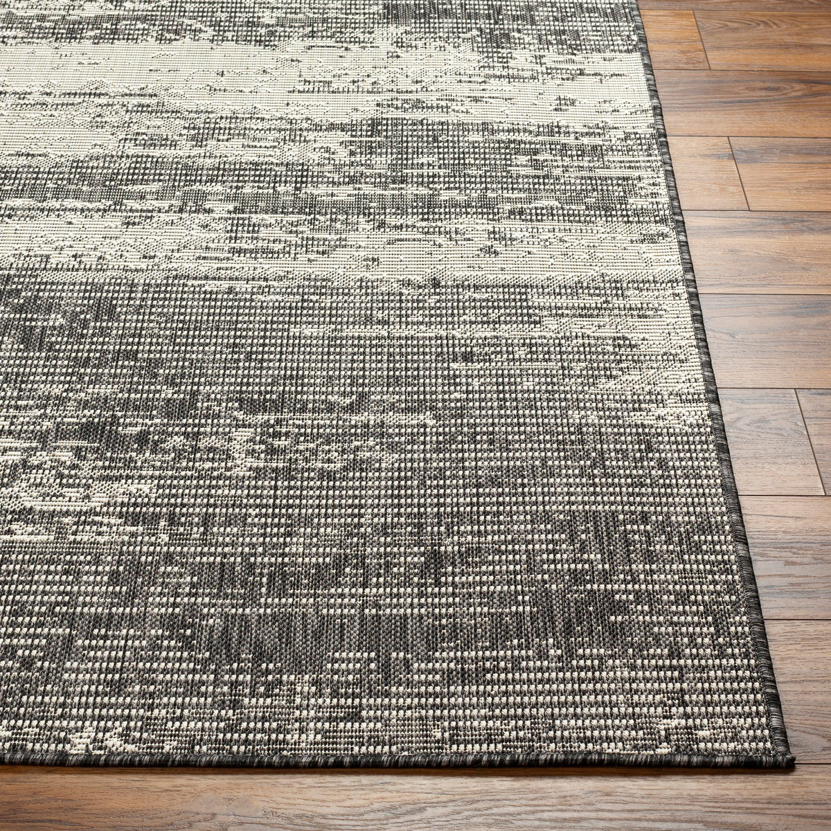 Surya Ravello Rvl-2305 Light Gray, Black, Ivory, Light Beige Rug.