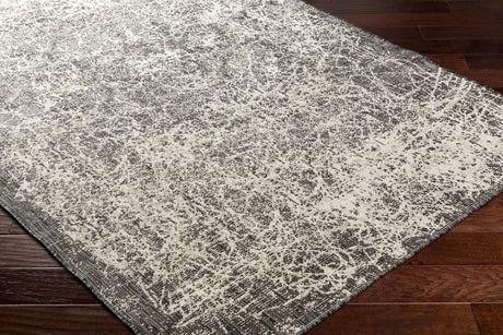 Surya Ravello Rvl-2308 Light Gray, Black, Ivory, Light Beige Rug.