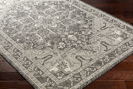 Surya Ravello Rvl-2311 Light Gray, Black, Ivory, Light Beige Rug.