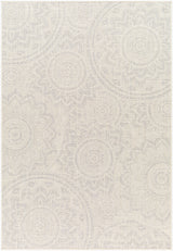 Surya Ravello Rvl-2313 Ivory, Light Beige, Light Gray, Charcoal Rug.