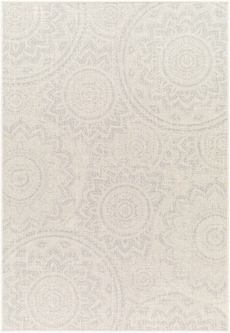 Surya Ravello Rvl-2313 Ivory, Light Beige, Light Gray, Charcoal Rug.