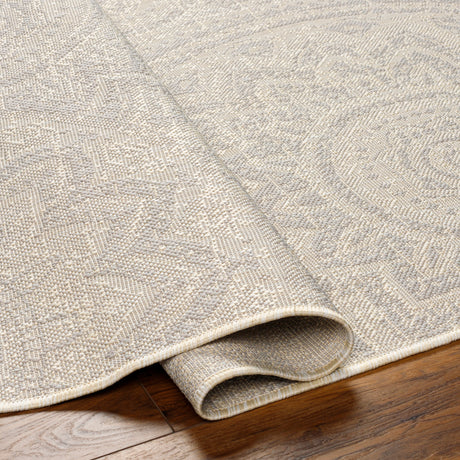 Surya Ravello Rvl-2313 Ivory, Light Beige, Light Gray, Charcoal Rug.