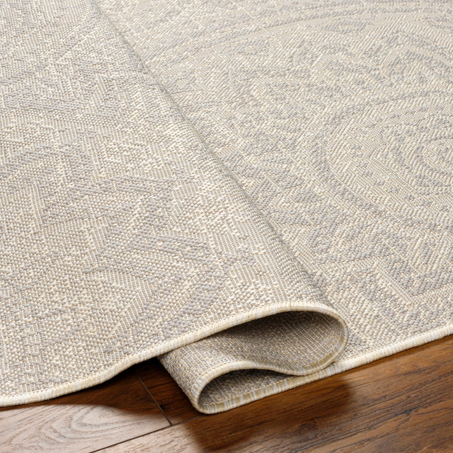 Surya Ravello Rvl-2313 Ivory, Light Beige, Light Gray, Charcoal Rug.
