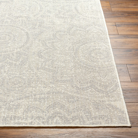 Surya Ravello Rvl-2313 Ivory, Light Beige, Light Gray, Charcoal Rug.