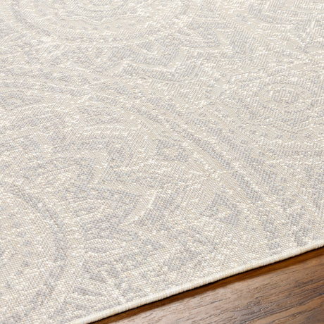 Surya Ravello Rvl-2313 Ivory, Light Beige, Light Gray, Charcoal Rug.