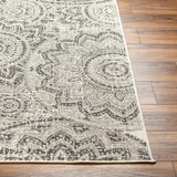 Surya Ravello Rvl-2314 Ivory, Light Beige, Light Gray, Black Rug.