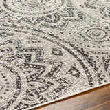 Surya Ravello Rvl-2314 Ivory, Light Beige, Light Gray, Black Rug.