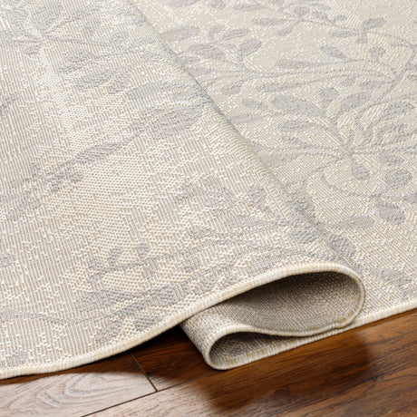 Surya Ravello Rvl-2316 Ivory, Light Beige, Light Gray, Charcoal Rug.
