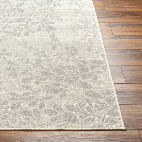 Surya Ravello Rvl-2316 Ivory, Light Beige, Light Gray, Charcoal Rug.