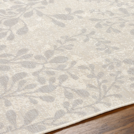 Surya Ravello Rvl-2316 Ivory, Light Beige, Light Gray, Charcoal Rug.