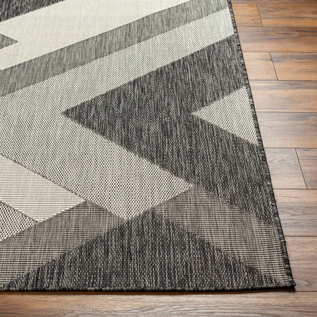 Surya Ravello Rvl-2320 Light Gray, Black, Ivory, Light Beige Rug.