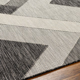 Surya Ravello Rvl-2320 Light Gray, Black, Ivory, Light Beige Rug.