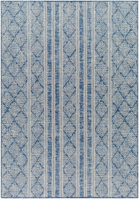 Surya Ravello Rvl-2321 Denim, Dark Blue, Ivory, Light Beige Rug.