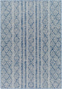 Surya Ravello Rvl-2321 Denim, Dark Blue, Ivory, Light Beige Rug.