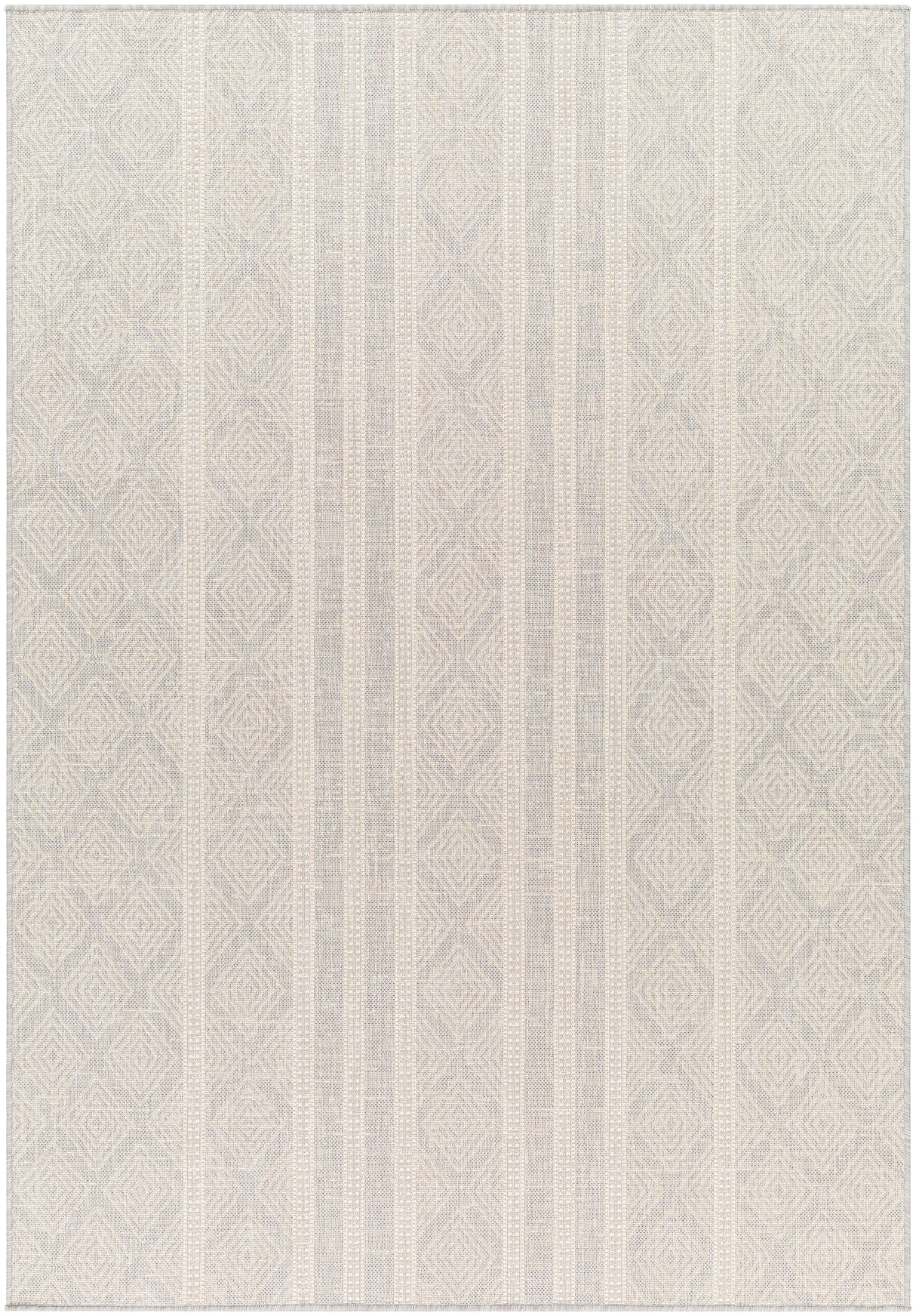 Surya Ravello Rvl-2322 Light Gray, Charcoal, Ivory, Light Beige Rug.
