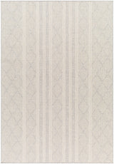 Surya Ravello Rvl-2322 Light Gray, Charcoal, Ivory, Light Beige Rug.