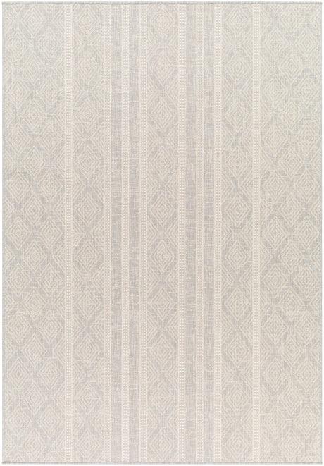Surya Ravello Rvl-2322 Light Gray, Charcoal, Ivory, Light Beige Rug.