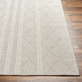 Surya Ravello Rvl-2322 Light Gray, Charcoal, Ivory, Light Beige Rug.