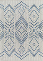 Surya Ravello Rvl-2324 Ivory, Light Beige, Denim, Dark Blue Rug.