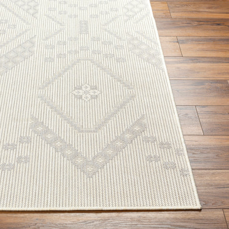 Surya Ravello Rvl-2325 Ivory, Light Beige, Light Gray, Charcoal Rug.