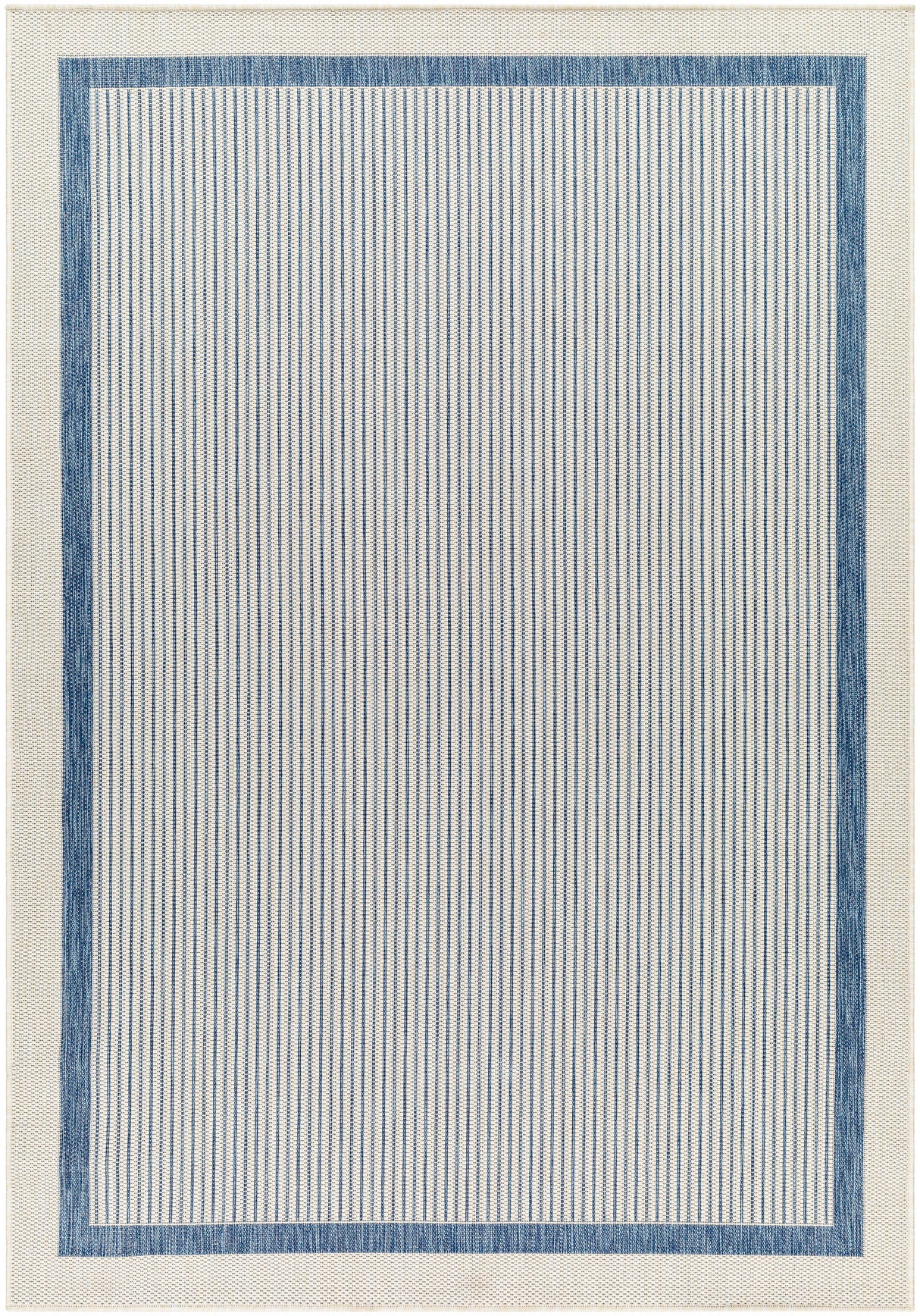 Surya Ravello Rvl-2327 Ivory, Light Beige, Denim, Dark Blue Rug.