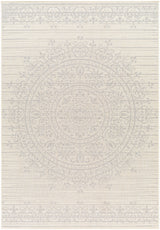 Surya Ravello Rvl-2331 Ivory, Light Beige, Light Gray, Charcoal Rug.