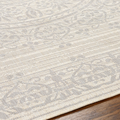 Surya Ravello Rvl-2331 Ivory, Light Beige, Light Gray, Charcoal Rug.