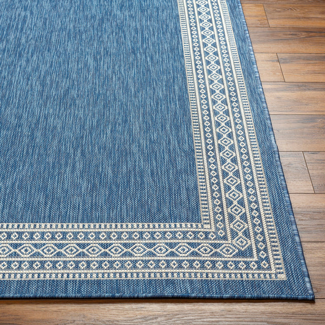 Surya Ravello Rvl-2333 Denim, Dark Blue, Ivory, Light Beige Rug.