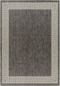 Surya Ravello Rvl-2335 Light Gray, Black, Ivory, Light Beige Rug.