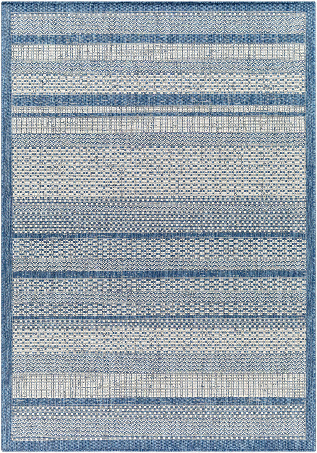 Surya Ravello Rvl-2336 Denim, Dark Blue, Ivory, Light Beige Rug.
