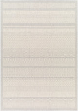 Surya Ravello Rvl-2337 Light Gray, Charcoal, Ivory, Light Beige Rug.