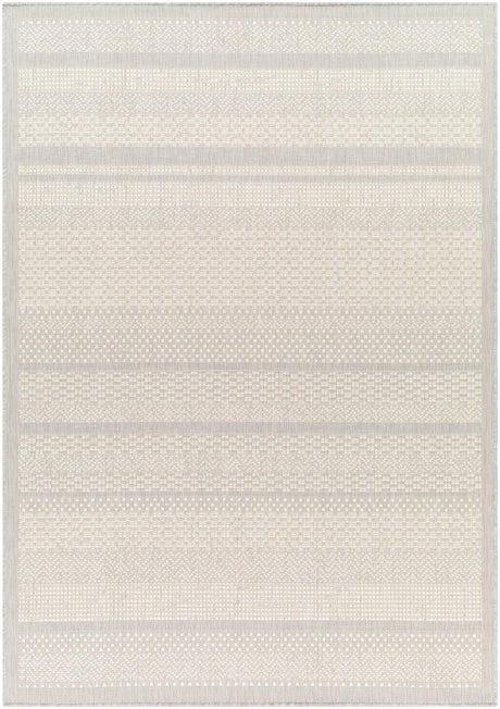 Surya Ravello Rvl-2337 Light Gray, Charcoal, Ivory, Light Beige Rug.