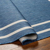Surya Ravello Rvl-2339 Denim, Dark Blue, Ivory, Light Beige Rug.