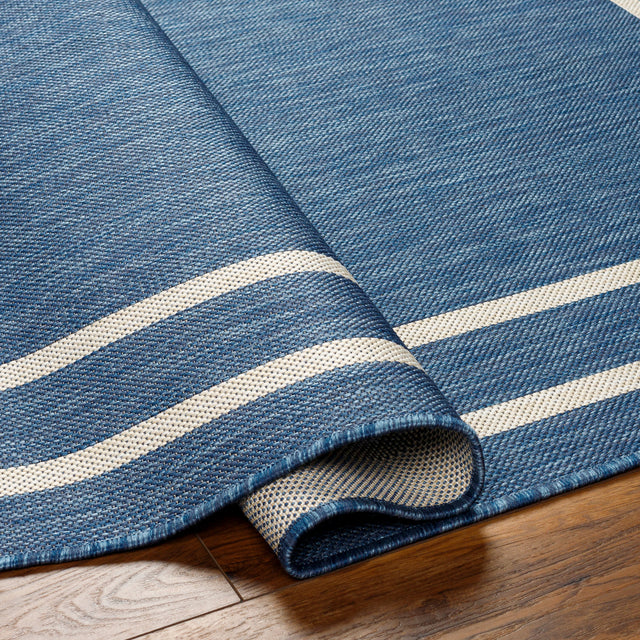 Surya Ravello Rvl-2339 Denim, Dark Blue, Ivory, Light Beige Rug.